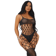 Erox Fantasy Wear Seksi Baklava Taşlı Vücut Çorabı