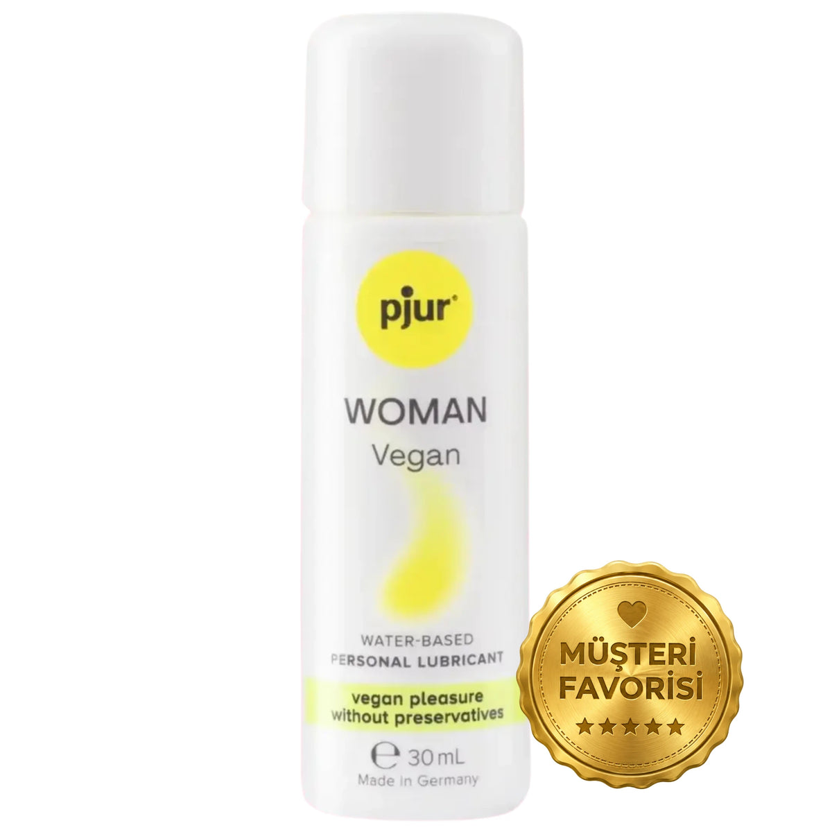 Pjur Woman Vegan Water-Based Lubricant Gel Kayganlaştırıcı Jel 30 Ml.
