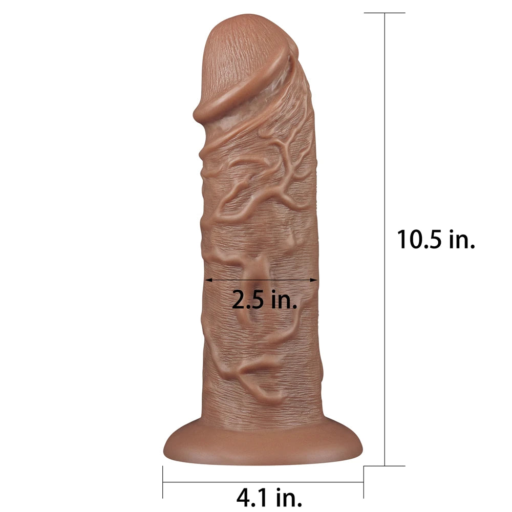 Lovetoy Realistic Chubby Dildo 26.6 cm Realistik Büyük Penis LV111011