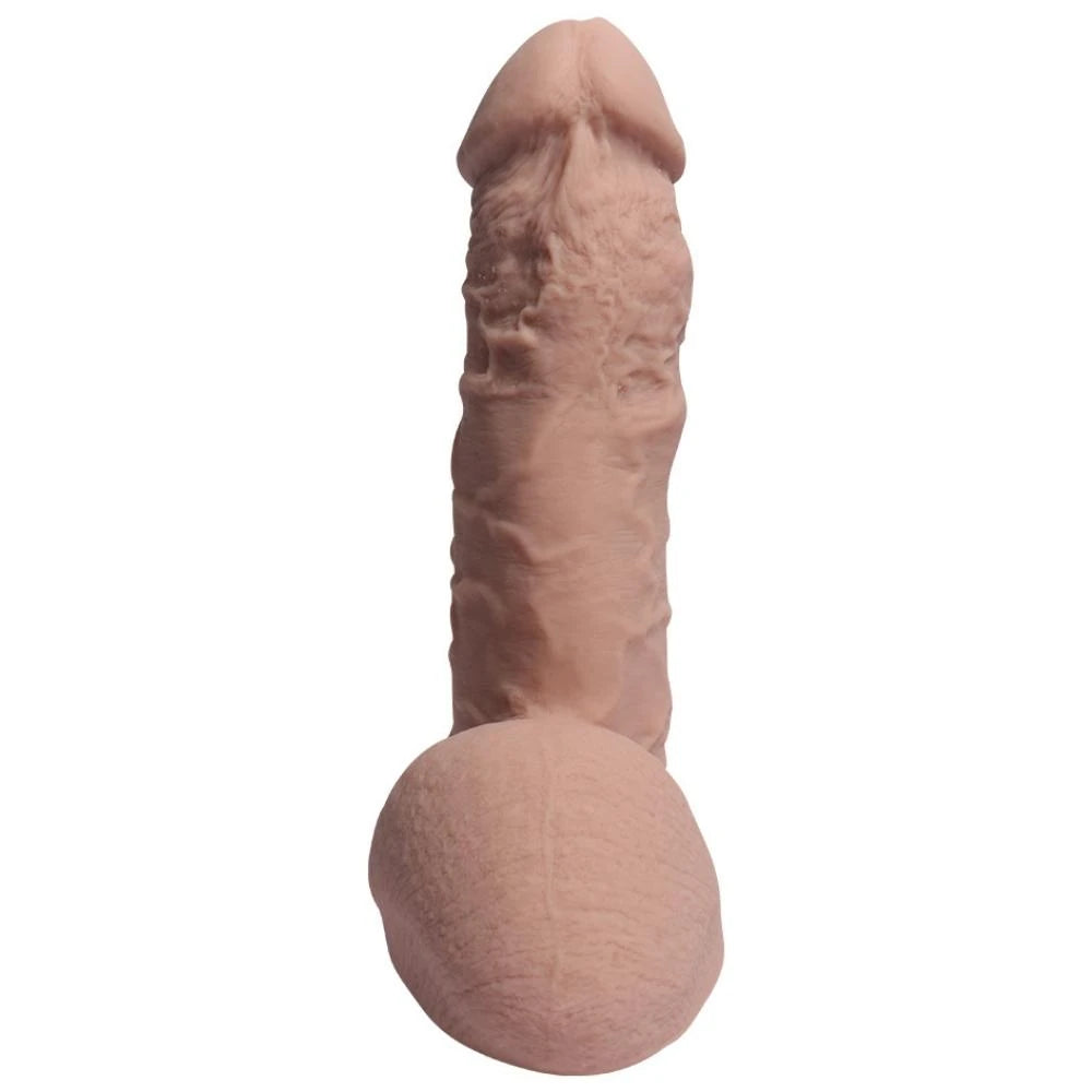 Xise Dildo Series Neptune Natural Doku Realistik Penis XS-WBB10052-Flesh