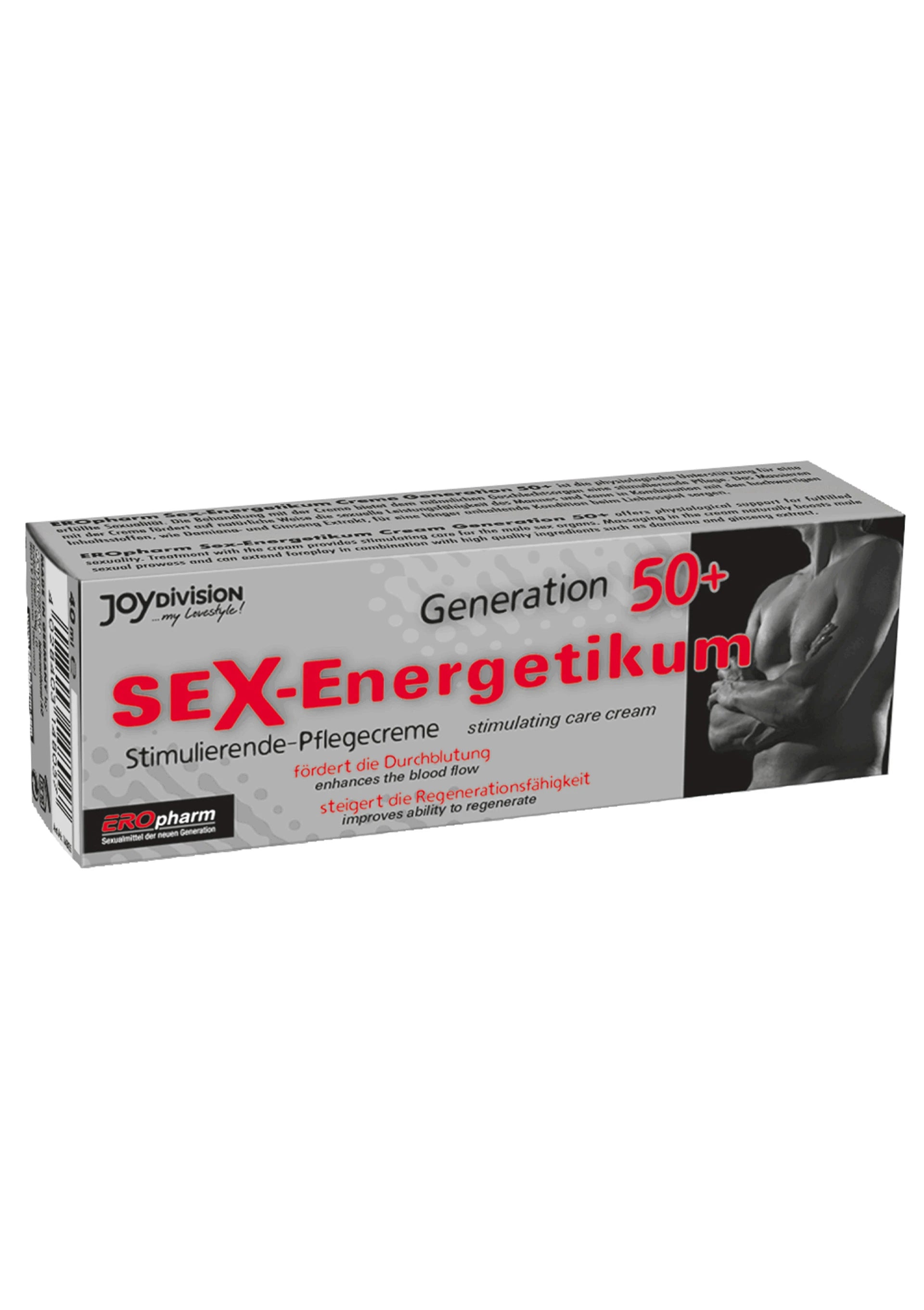 Joy Division Sex-Energetikum 50+ Erkeklere Özel Performans Krem 40 ml.