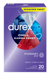Durex Chill 20'li Prezervatif Kondom