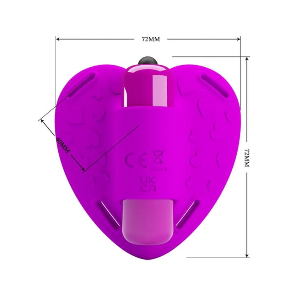 Pretty Love Clitoral Massager Heartbeat Giyilebilir Vibratör