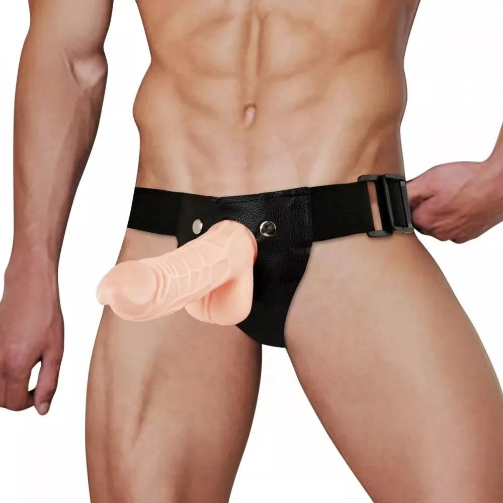 Frowzer Titreşimli İçi Boş Kemerli Strap-On Penis 20 Cm