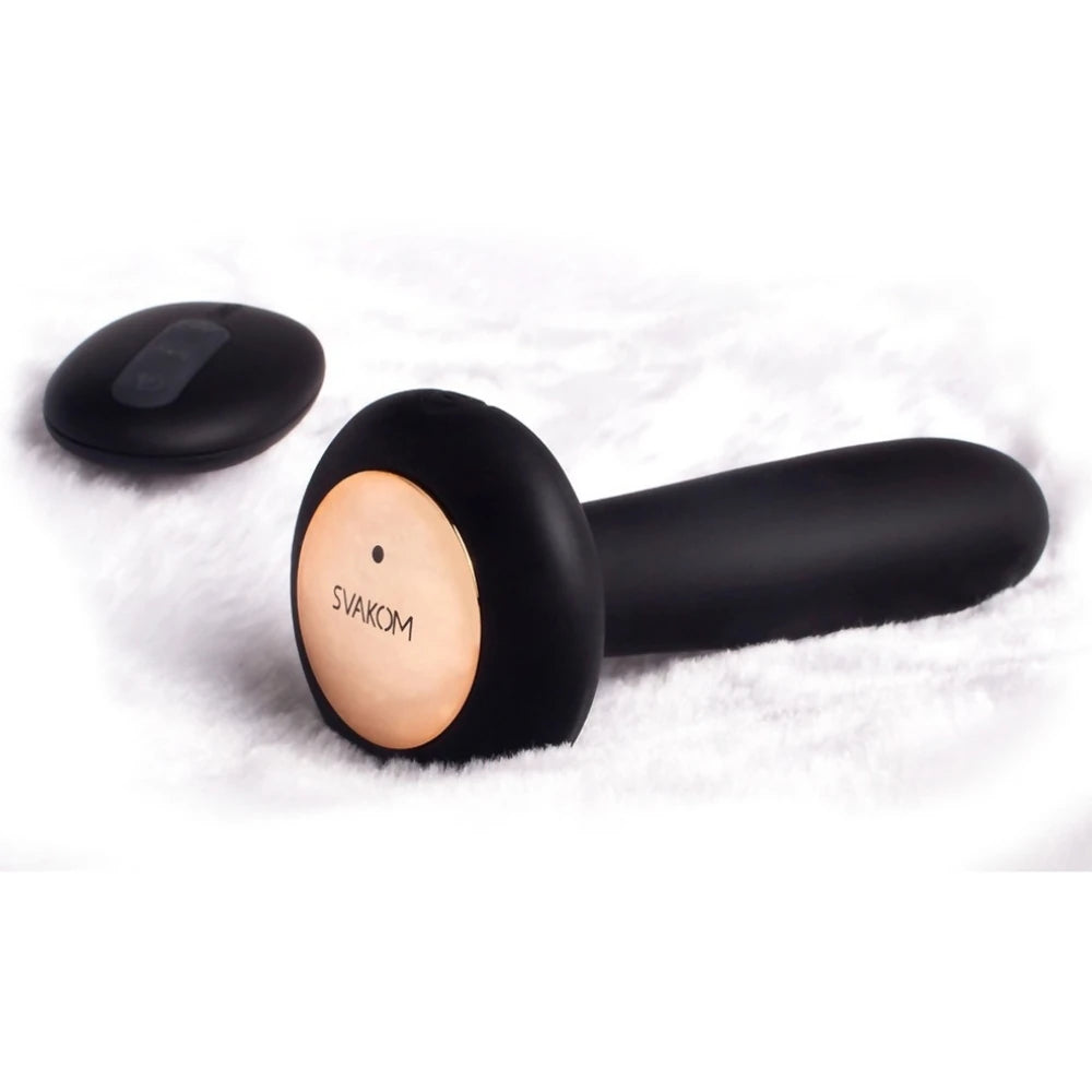 Svakom Primo Heating Butt Plug Isıtmalı Anal Vibratör-Black