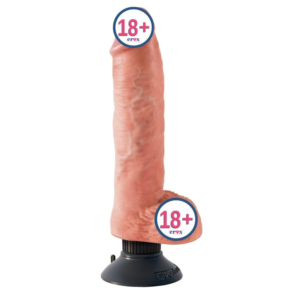Pipedream King Cock 10 İnch Vibrating Cock With Balls Titreşimli Penis