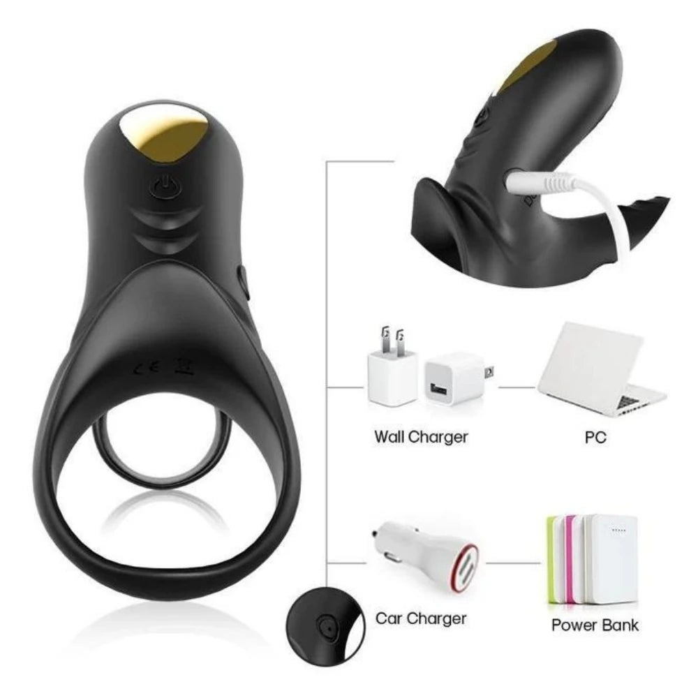 Frowzer Ranger Pro Klitoris ve G Noktası Uyarıcı Penis Halkası