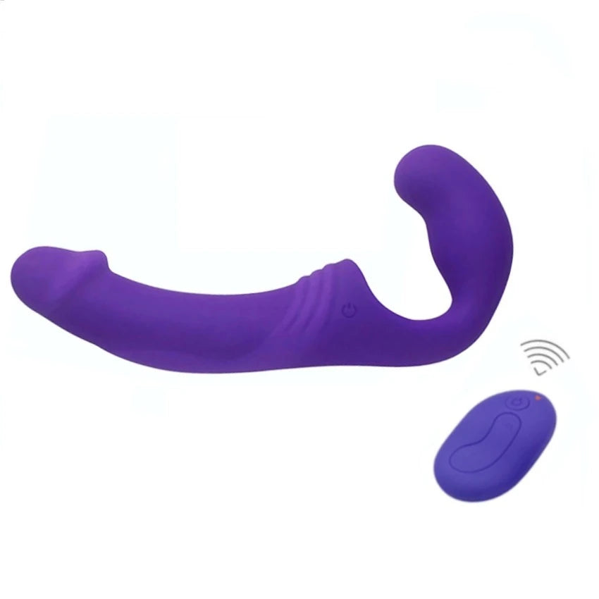 Aphrodisia Uzaktan Kumandalı Strapless Strap-On Vibratör