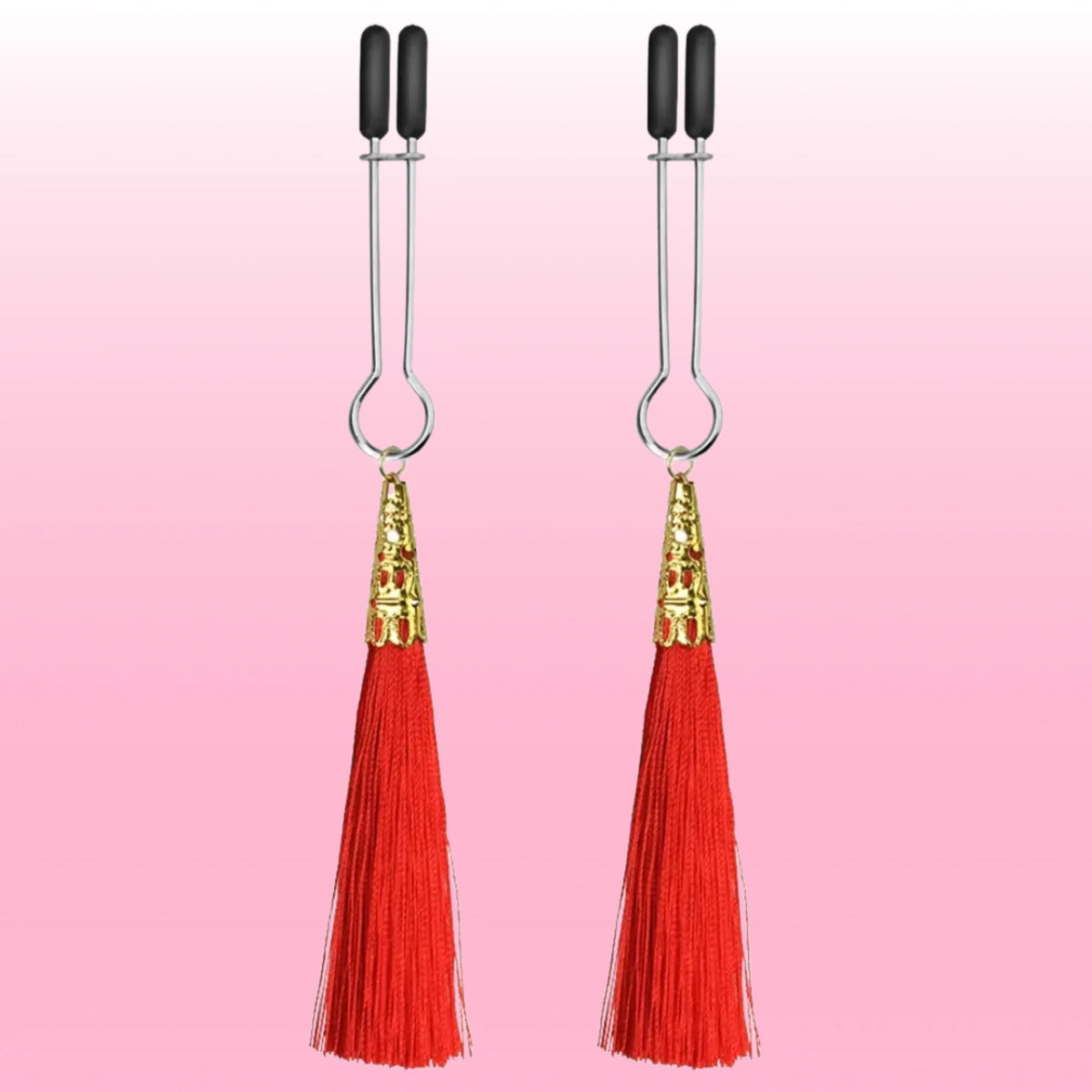 Lovetoy Glamor Tassel Nipple Clamp Göğüs Klipsi LV761009