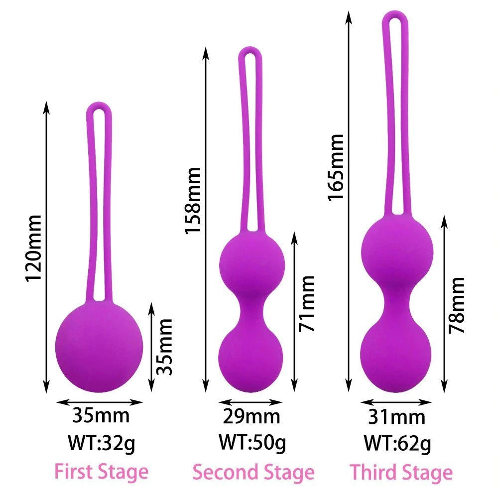 Frowzer Kegel Benwa Metal Jiggle Balls Kegel Top-Black