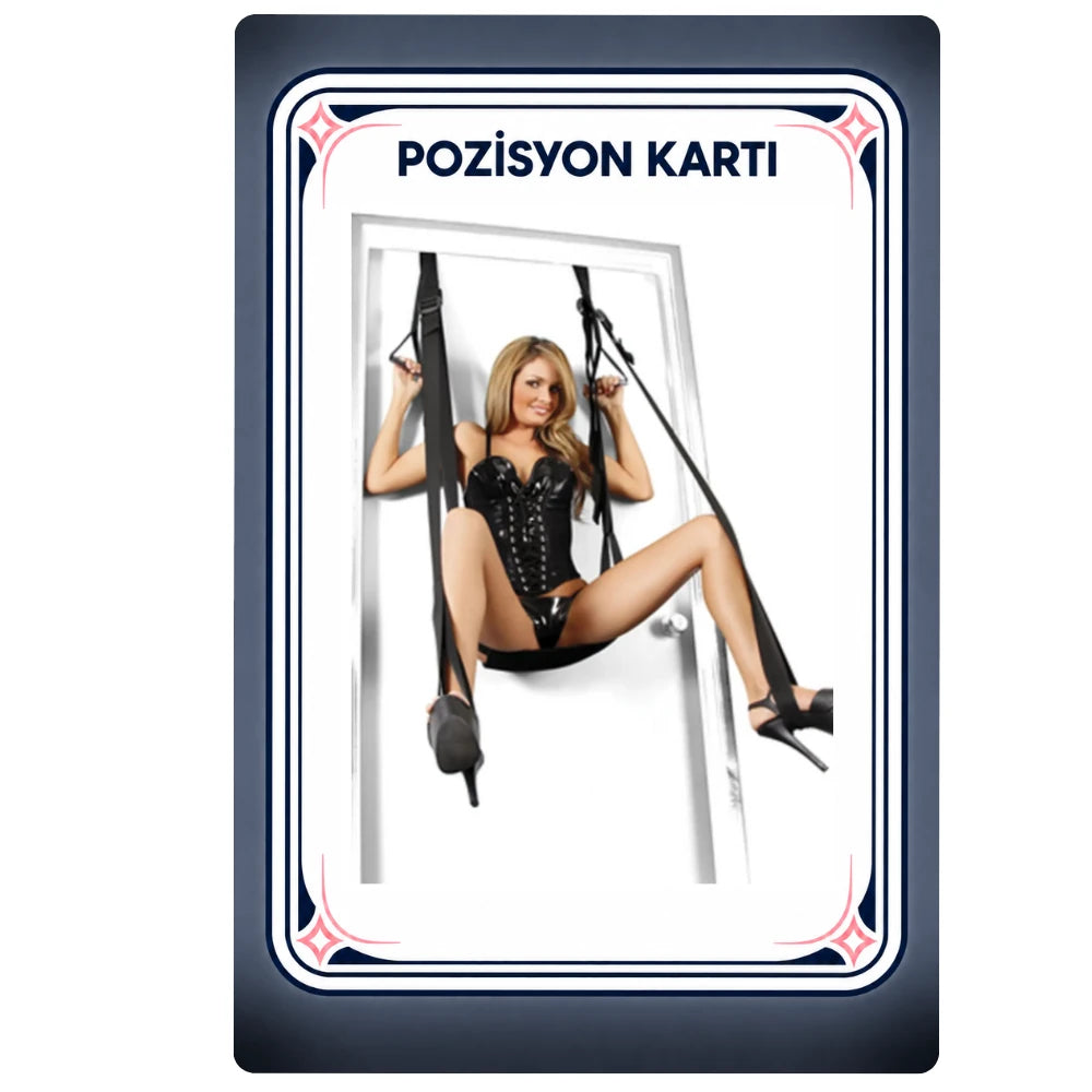 The Fetish Fantasy Series Hakiki Deri Deluxe Trainer Door Cuffs Kapı Kelepçesi