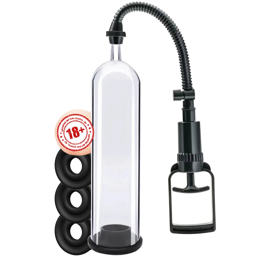 Frowzer Mens Pump Tetik Mekanizmalı Penis Pompası Seti