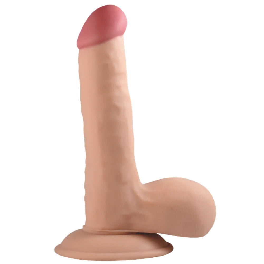 Lovetoy The Ultra Soft Dude Dildo 19 Cm Beden Bağlamalı Realistik Penis