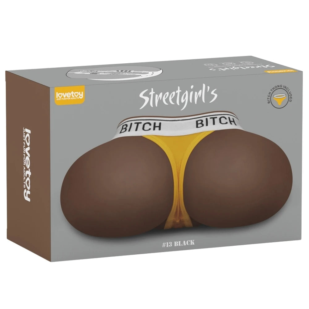 Lovetoy Streetgirl's #13 Black Realistik Kalça Masturbator LV352043