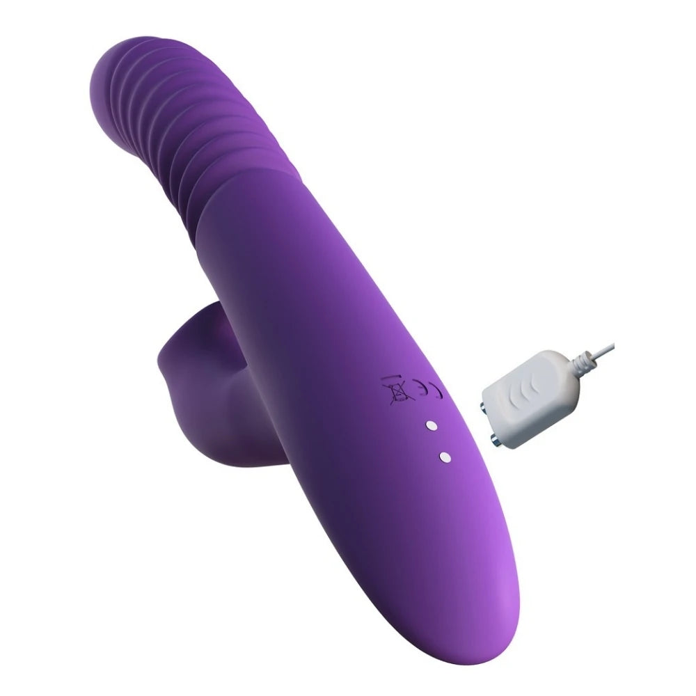 Pipedream Fantasy For Her İleri Geri Hareketli ve Isıtmalı Rabbit Vibratör