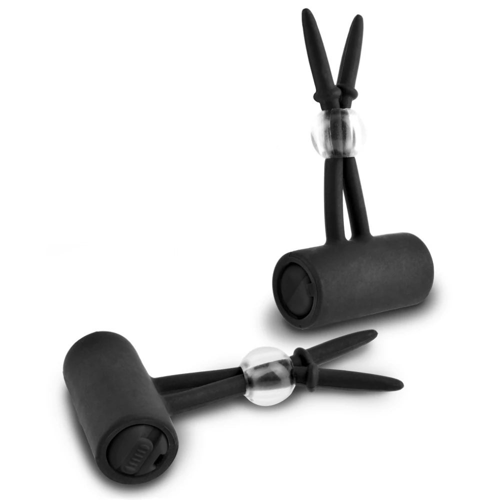 Pipedream Vibrating Silicone Nipple Lassos Titreşimli Göğüs Ucu Klipsi