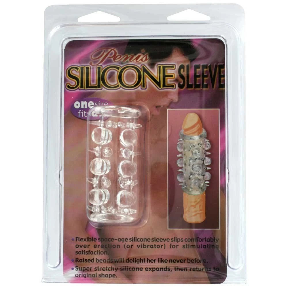 Seven Creations Uyarıcı Silikon Yumuşak Dokulu Yarım Penis Kılıfı