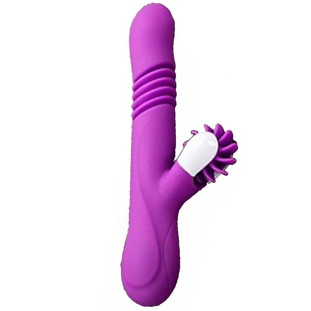 Frowzer Licking Life İleri Geri Hareketli Klitoral Stimülasyon Vibratör-Purple