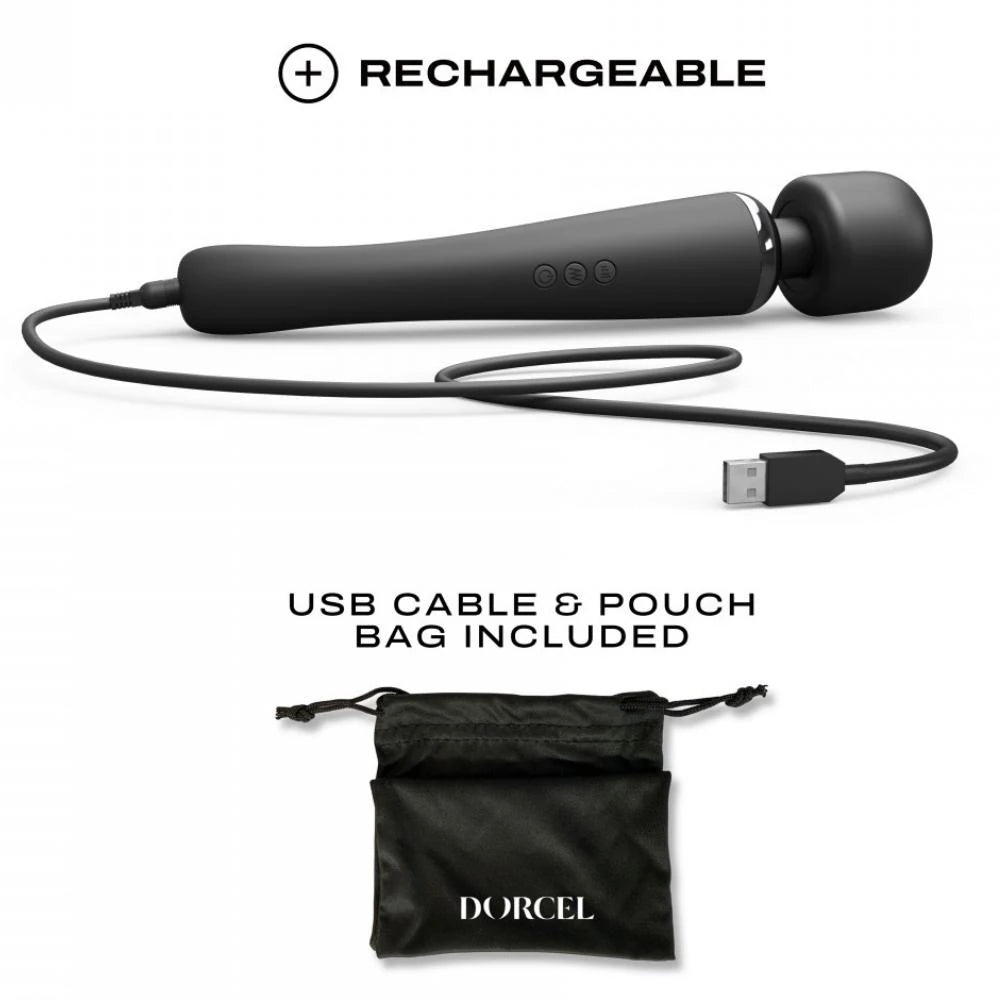 Dorcel Megawand Ultra Güçlü Şarjlı Masaj Wand Vibratör