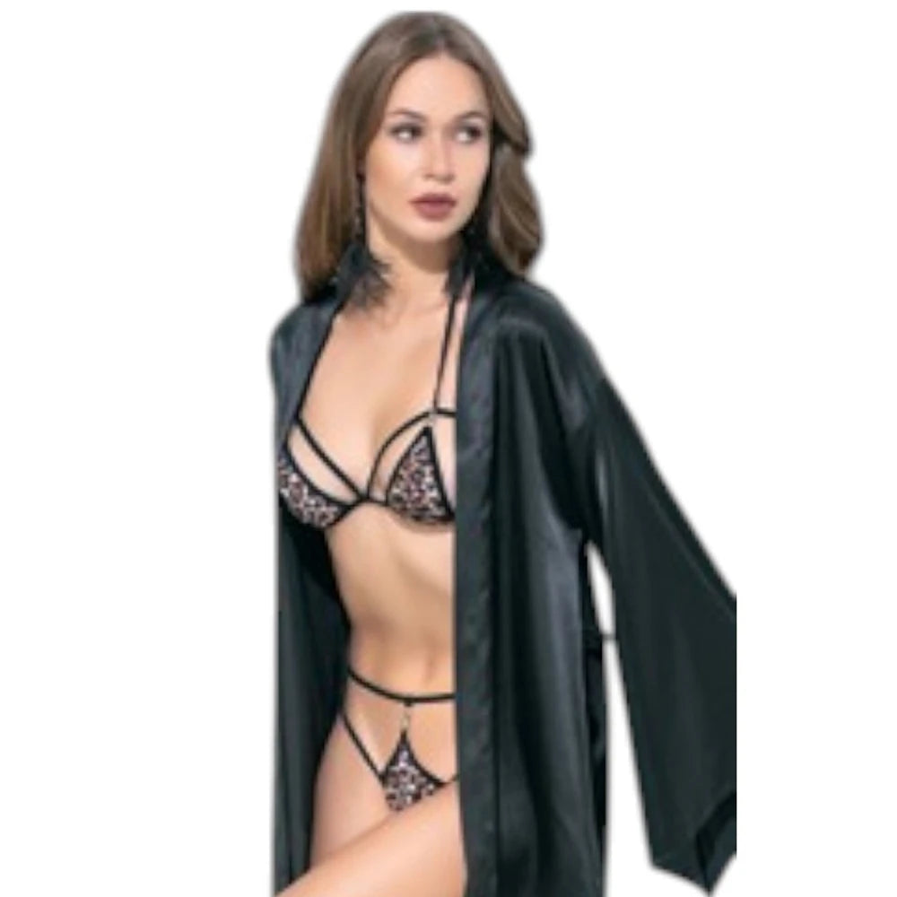 Frowzer Fantasy Wear Daria Seksi Gecelik ve Sabahlık