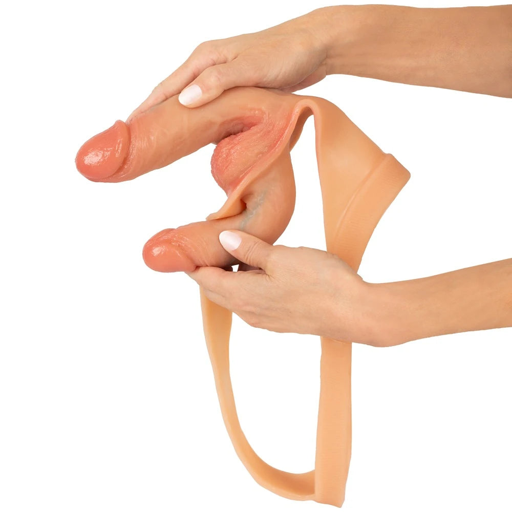 You2Toys Ultra Gerçekçi Çift Penisli Silikon Biseksüel Dildo