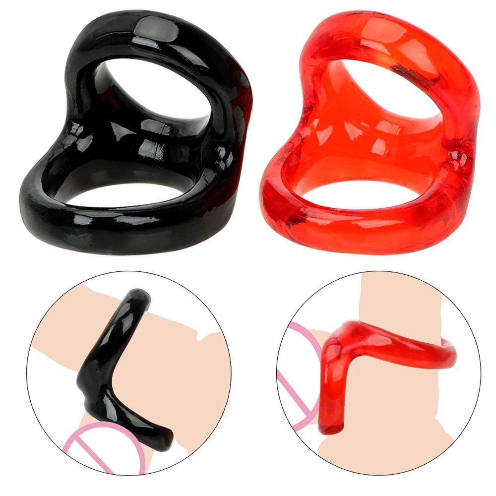 Frowzer Latex Testis Destekli Penis Halkası
