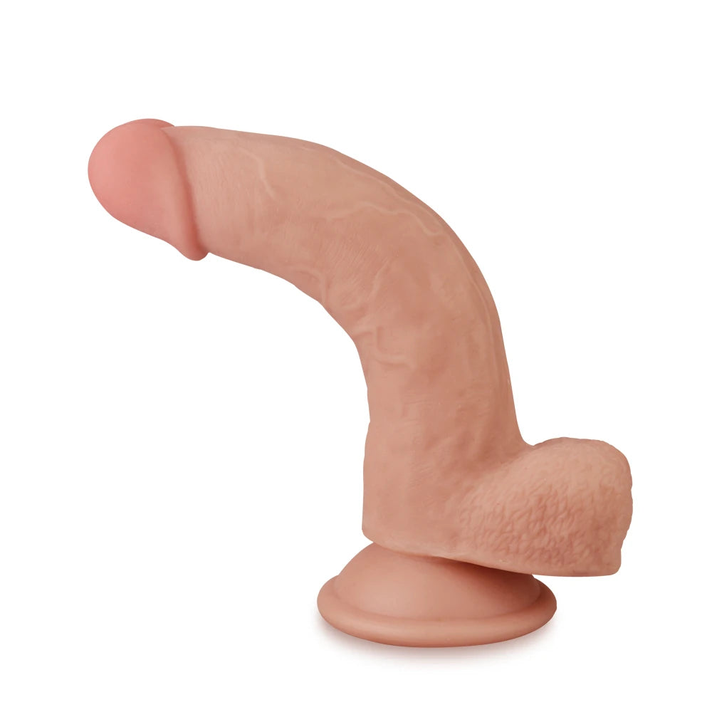 Lovetoy Sliding Skin Hareketli Deri Özellikli 20 Cm Realistik Penis