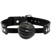 Erox Fetish Fantasy Series Master Blix Ball Gag Deri Ağız Topu-Siyah