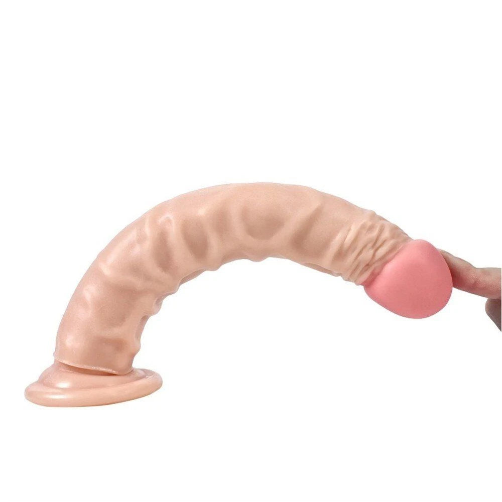 Xise Dildo Series Luxman 24 cm Realistik Penis XS-WBC10041-Flesh