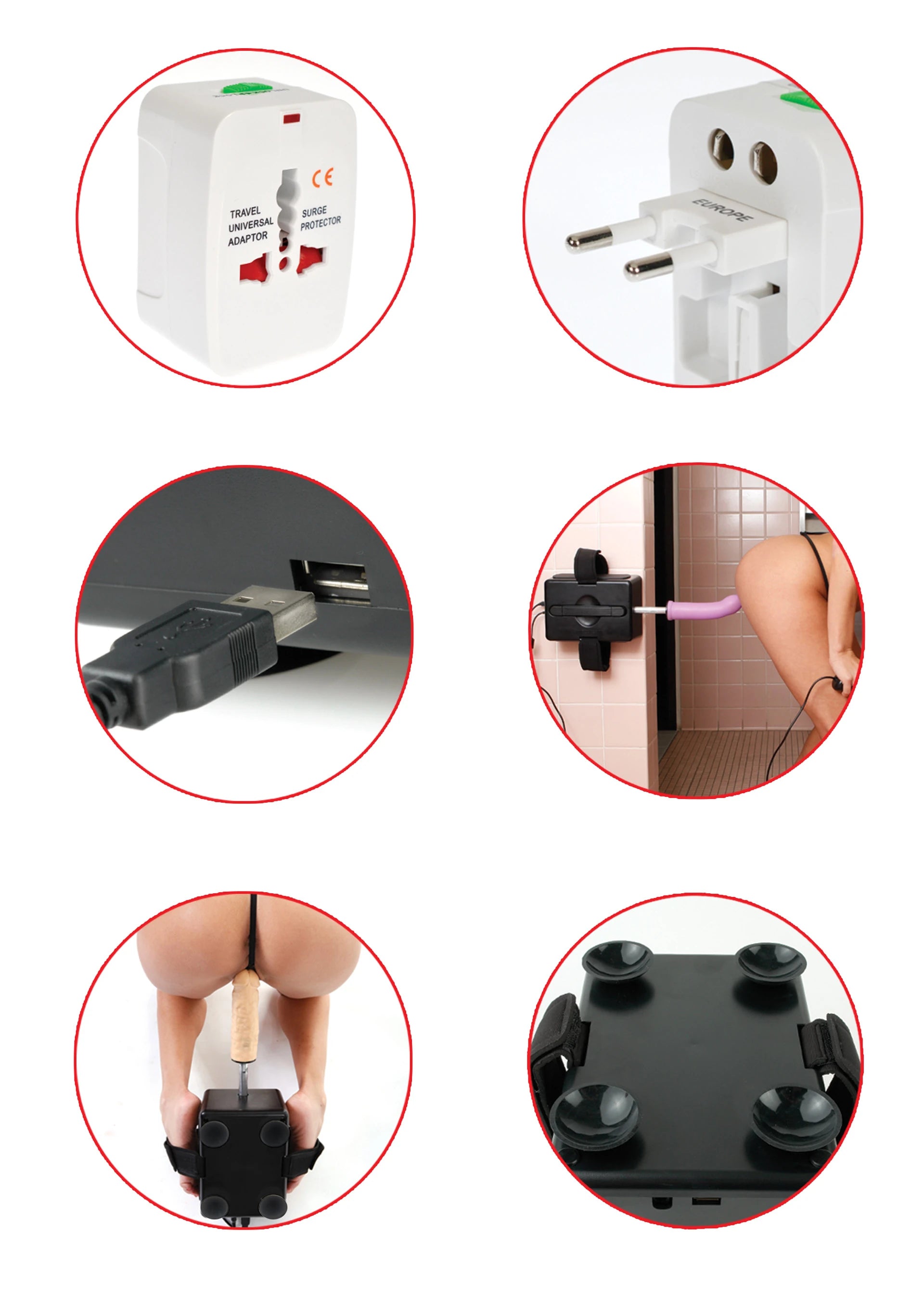 Pipedream Fetish Fantasy Portable Sex Machine Taşınabilir Seks Makinesi