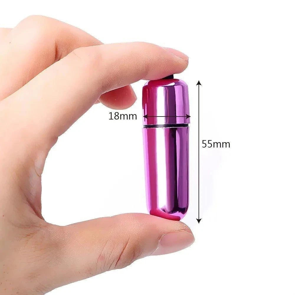 Frowzer Bullet Vibes Silver Mini Kurşun Vibratör