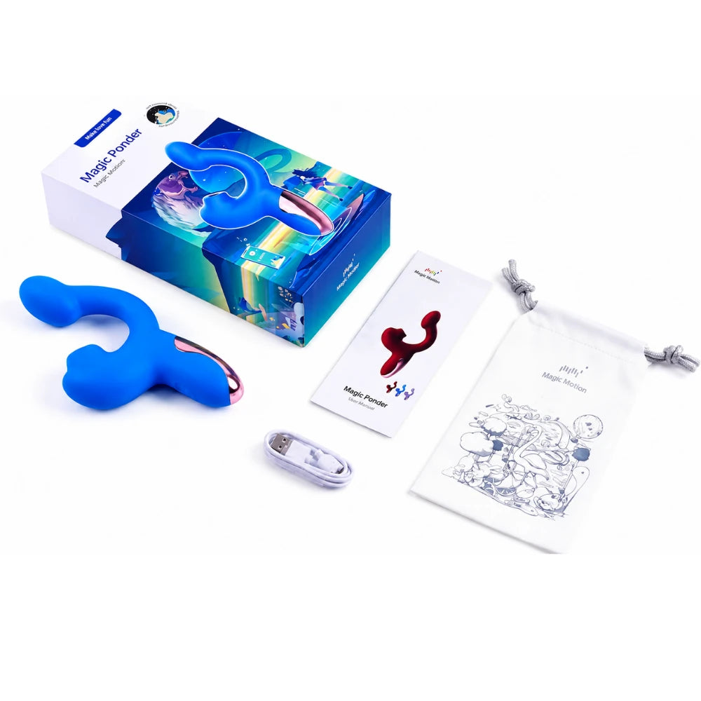 Magic Motion Ponder Telefon Kontrollü ve Klitoral Dil Hareketli Vibratör