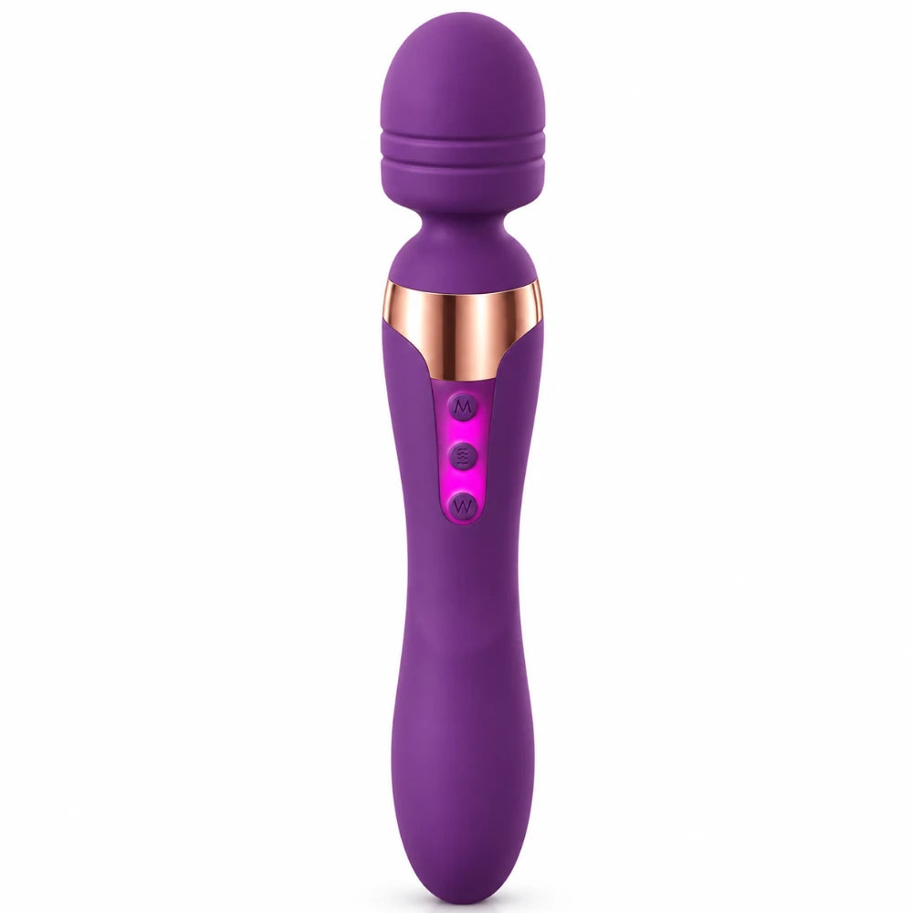 Javida Double Vibro Massager Çift Taraflı Masaj Wand Vibratör