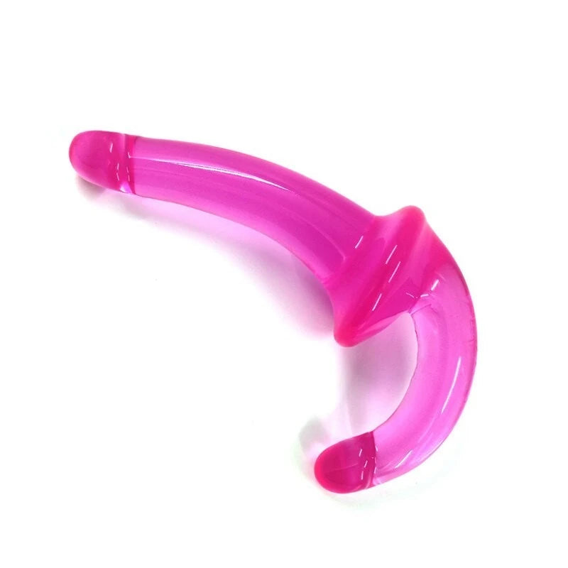 Frowzer Jelly Silicone Flexible Strapless Strap-On Pink