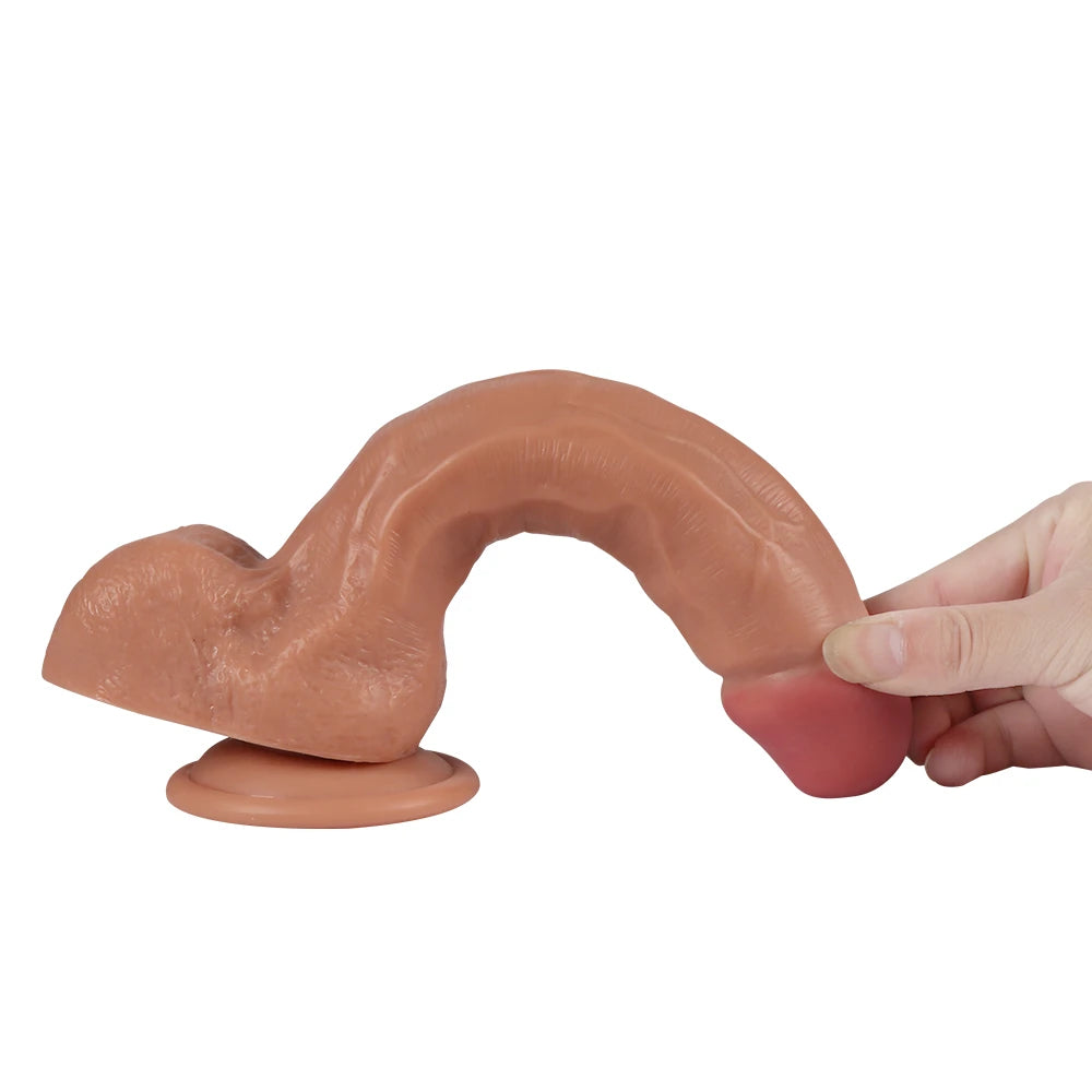 Xise Dildo Series Shoufei Squirting Dildo 24 Cm Boşalabilir Realistik Penis