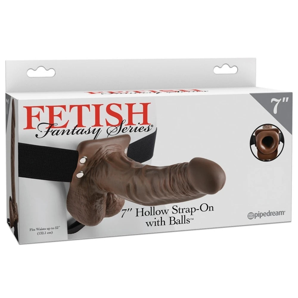 Fetish Fantasy Series Hollow Strap-On 19 Cm İçi Boş Kemerli Penis