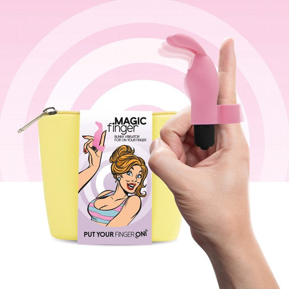 FeelzToyz Magic Finger Parmak Vibratör Pink