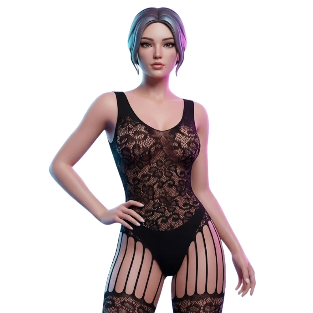 Frowzer She Fantasy Wear Seksi Vücut Çorabı