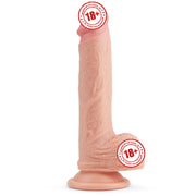 Lovetoy Dual Layered Silicone Cock 21.5 cm Realistik Penis LV4003F