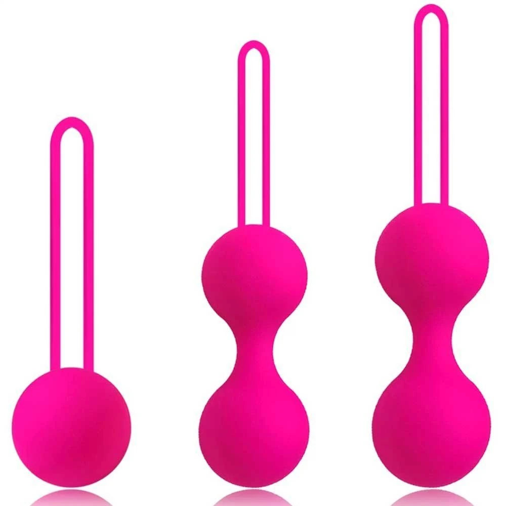 Frowzer Kegel Balls Exercisers Metal Ağırlıklı Kegel Egzersiz Topu Set-Pink