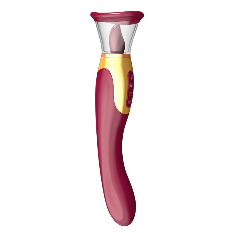 Frowzer Luxury Tongue Vibe 2 İn 1 G-Spot ve Dil Vibratör