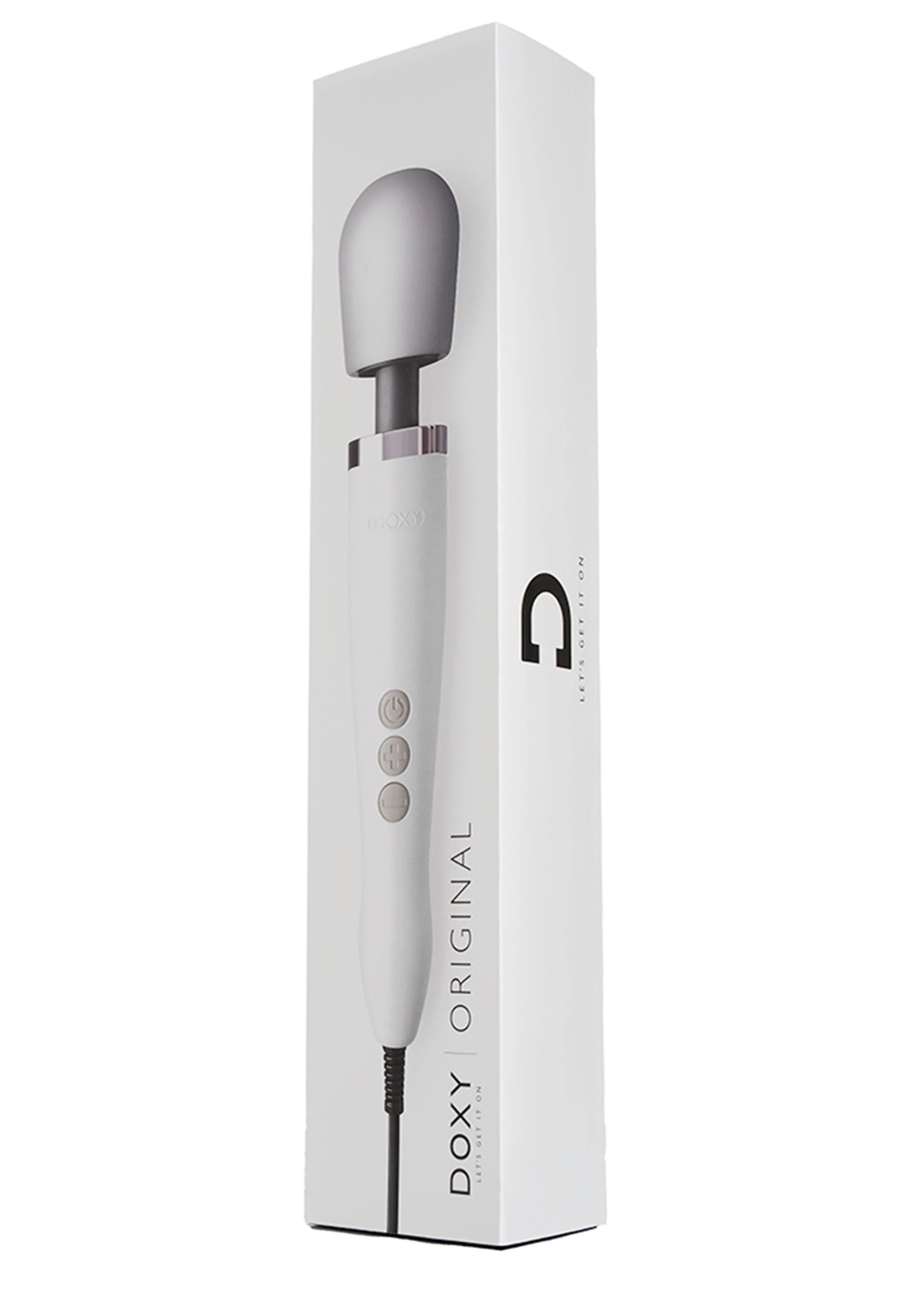 Doxy Wand Massager Dünyanın En Güçlü Masaj Aleti Beyaz
