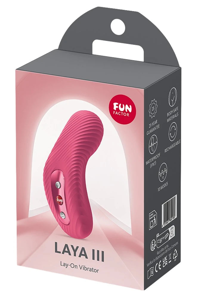 Fun Factory Laya III Lay-On Giyilebilir ve Vurmalı Mini Vibratör