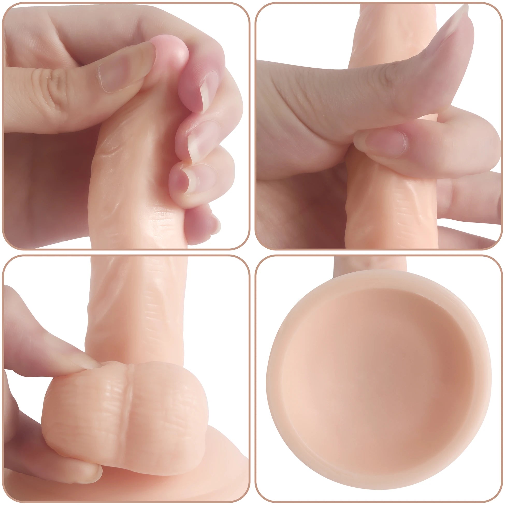 Xise Dildo Series Dick 13 cm Realistik Penis