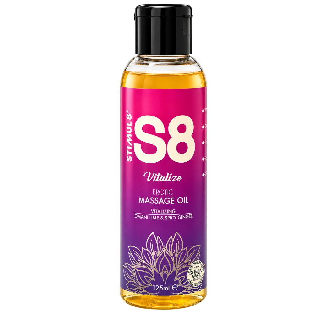 S8 Massage Vitalize Meyveli Masaj Yağı 125 Ml