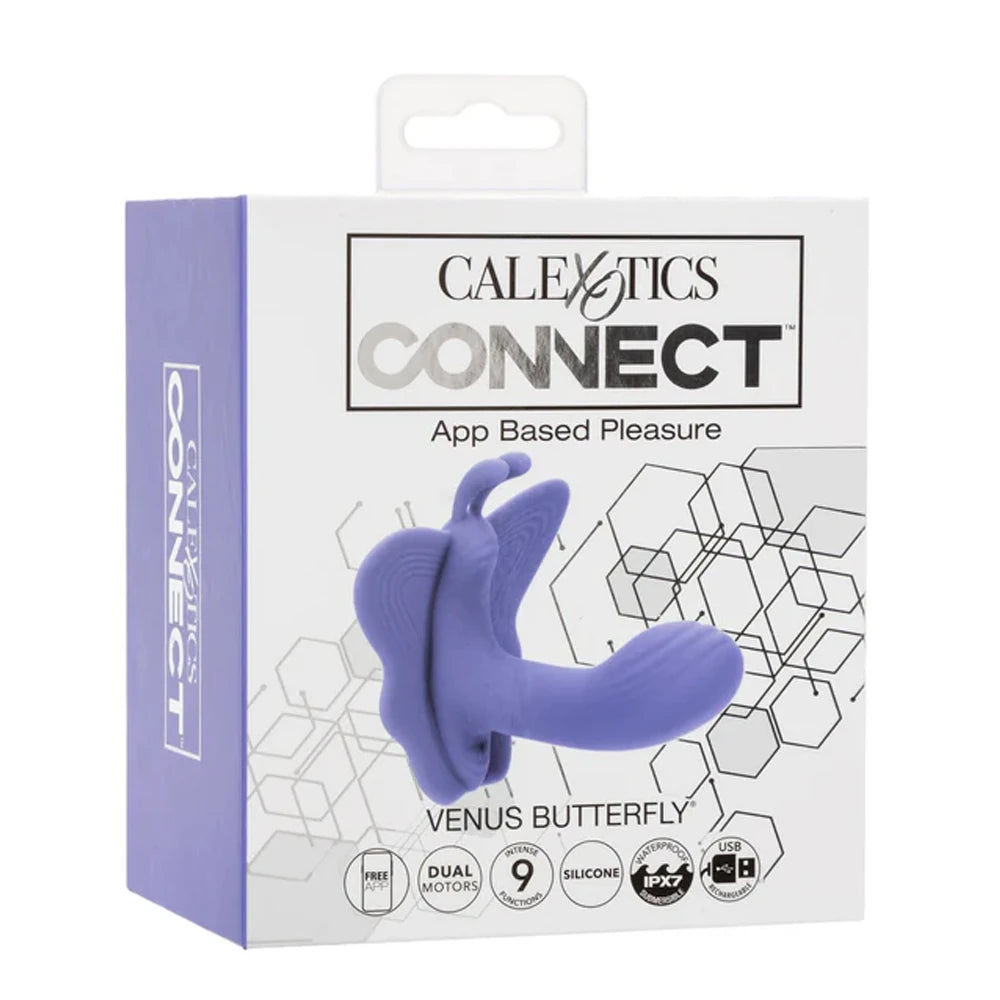 Calexotics Connect Venus Butterfly Telefon Kontrollü Vibratör