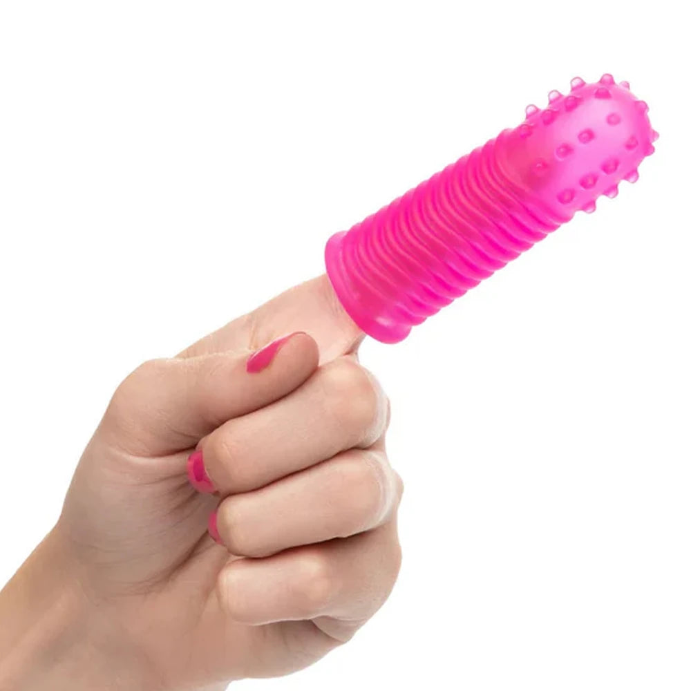 Calexotics Intimate Play Finger Tingler Parmak Kılıfı-Pink