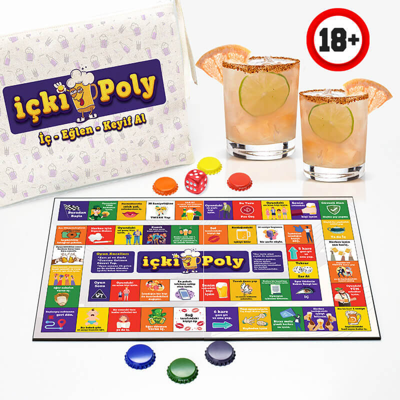 Frowzer Erotica Game Erotik İçkiPoly Oyunu