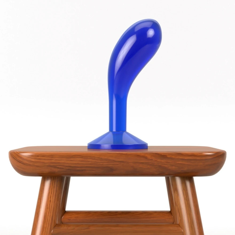 Lovetoy Flawless Clear Prostate Plug 15 Cm Blue Silikon Anal Plug LV310319