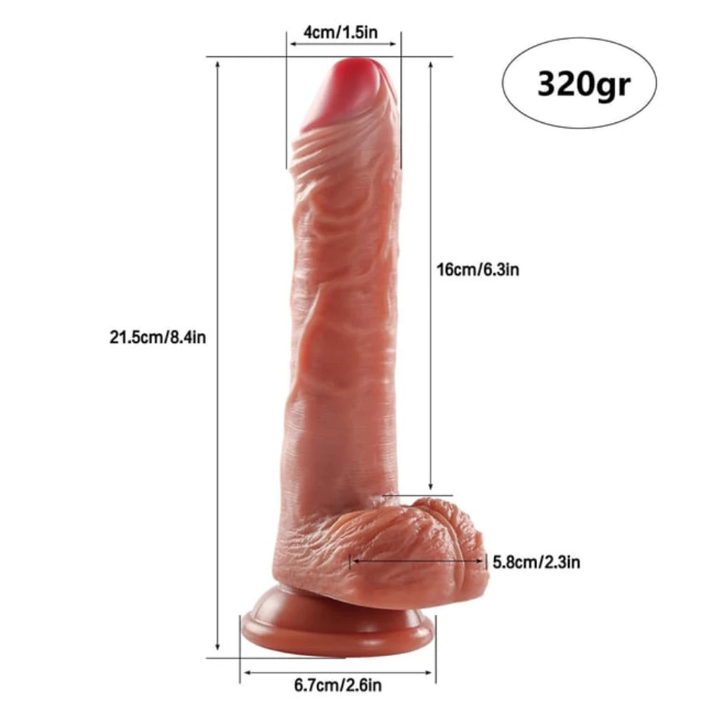 Erox The Dildo Marshall İleri Geri Hareketli Realistik Vibratör